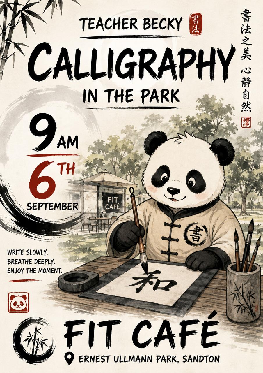 Chinese Calligraphy poster